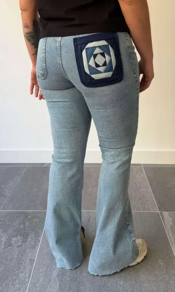 vaquero-campana-mujer-log-cabin